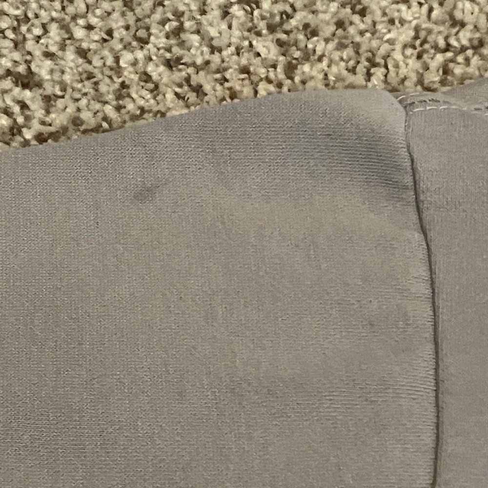 Women's Casual Light Gray Cropped Hoodie - Picture 10 of 10